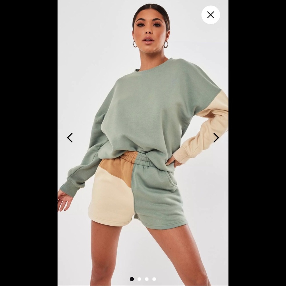 ✨NWT Missguided Colorblock Shorts